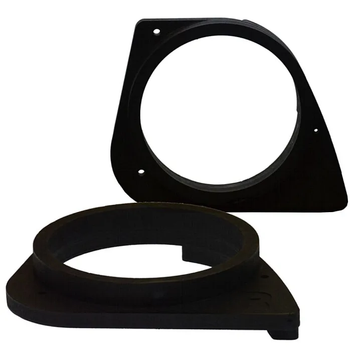 InCarTec 40-1943W-165 BMW 3 Series 165mm (6.5") Speaker Panel Adaptor Rings (MDF)