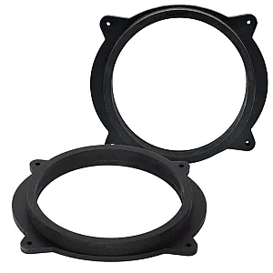 InCarTec 40-1973W-165 Lexus NX 200mm (8") Complete Front Door Speaker Adaptor Rings