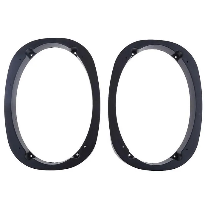 InCarTec 40-6x9-30-45 6x9 Angled Spacer Pods for 6"x9" Speakers (30mm-45mm Depth) PAIR