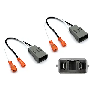 Honda Car Audio Speaker Adaptor Cable Leads (Pair)