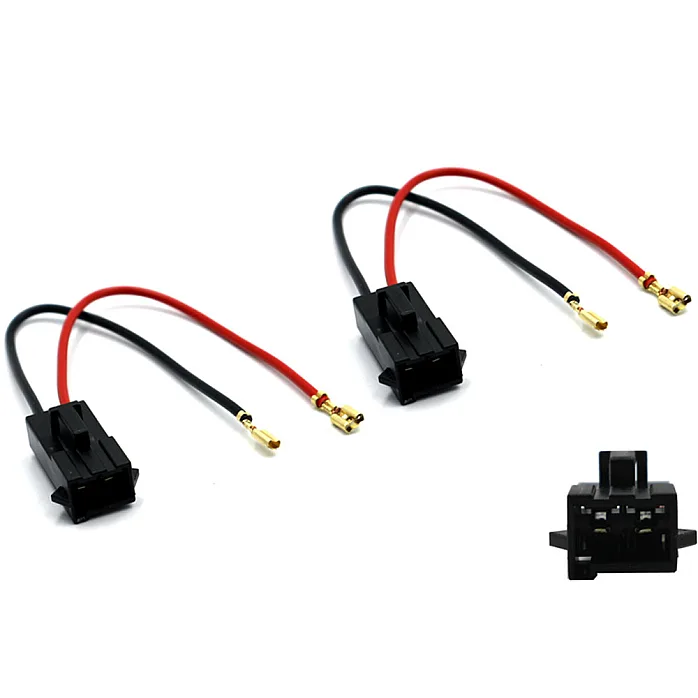 InCarTec 41-032 Tesla Front or Rear Door Speaker Adapter Leads Cables (Pair)