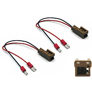 InCarTec 41-033 Nissan Speaker Adaptor Leads Cables (Pair)