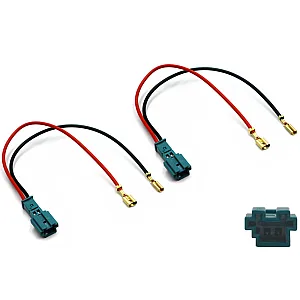 InCarTec 41-039 BMW Centre Speaker Adaptor Leads Cables (Pair)