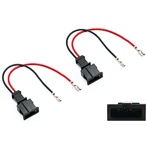 InCarTec 41-042 MAN TGE Tweeters (Female Connector) Adaptor Cables Leads (Pair)