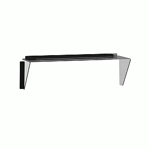 InCarTec 50-010 Universal Car Radio Stereo Audio Sun Shade Visor (GLOSS BLACK)