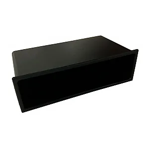Universal Push Fit Single Din Fascia Pocket (MATT BLACK)