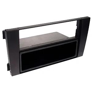 InCarTec 50-113 Audi A6 Single/ Double Din Car Radio Fascia Adaptor Panel (MATT BLACK)
