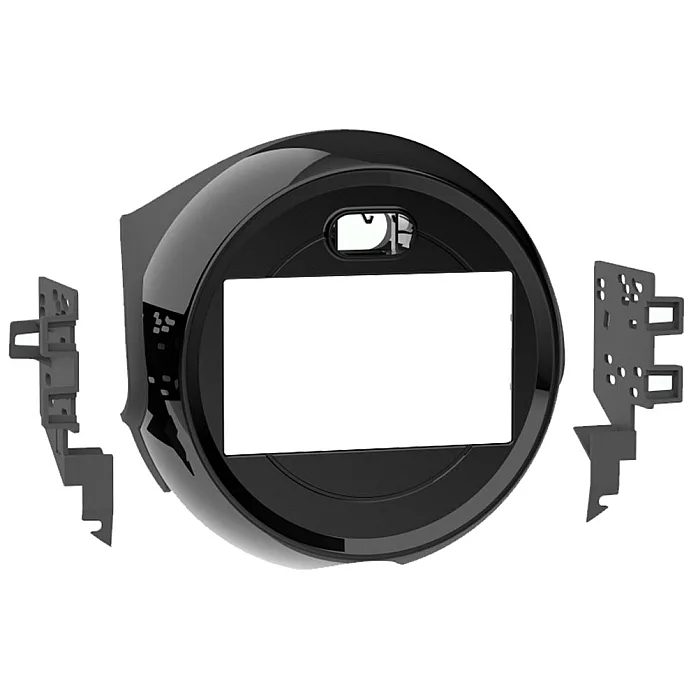 InCarTec 50-648 Mini Double Din Car Audio Fascia Adapter Panel (GLOSS BLACK)