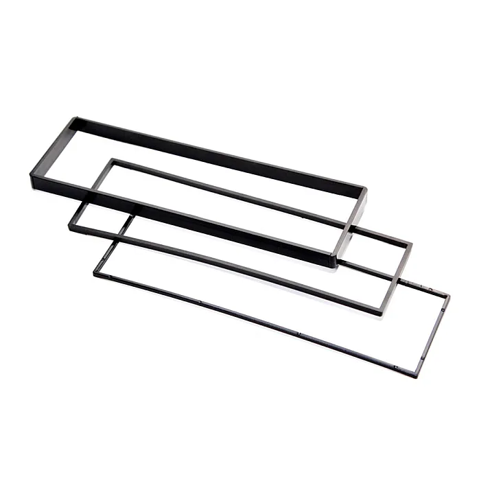 InCarTec 50-123 Fiat Scudo (2007 - 2012) Single Din Car Radio Fascia Spacers (MATT BLACK)