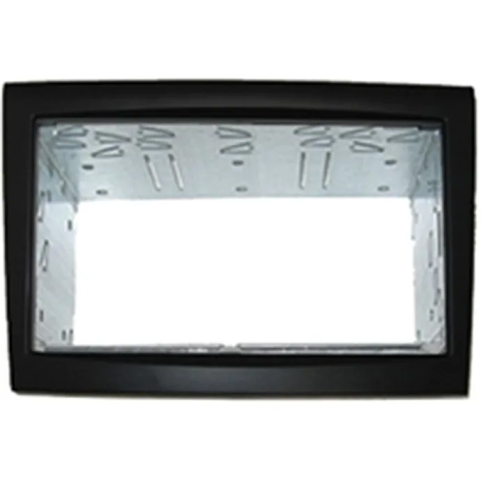 InCarTec 50-873 Porsche 911, Boxster Double Din Car Fascia Adapter Panel (MATT BLACK)