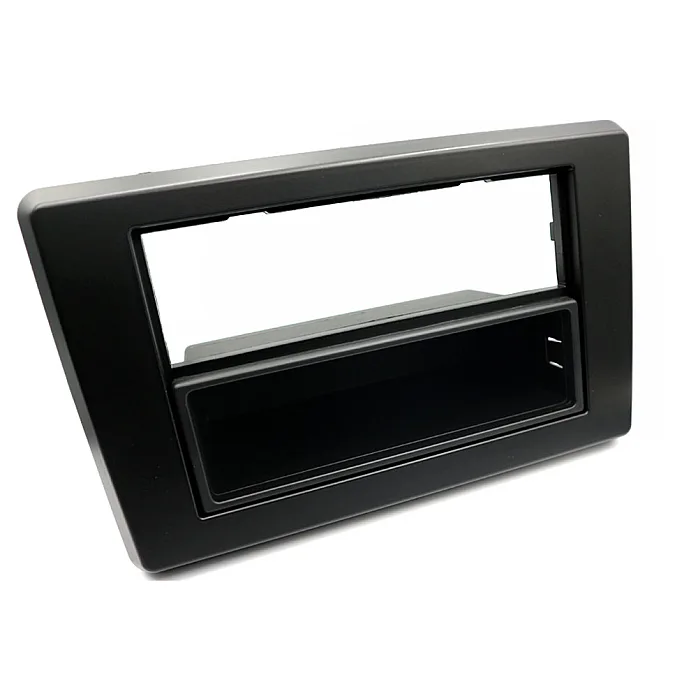 InCarTec 50-349 Renault Master Single Din Car Stereo Fascia Adapter (MATT BLACK)