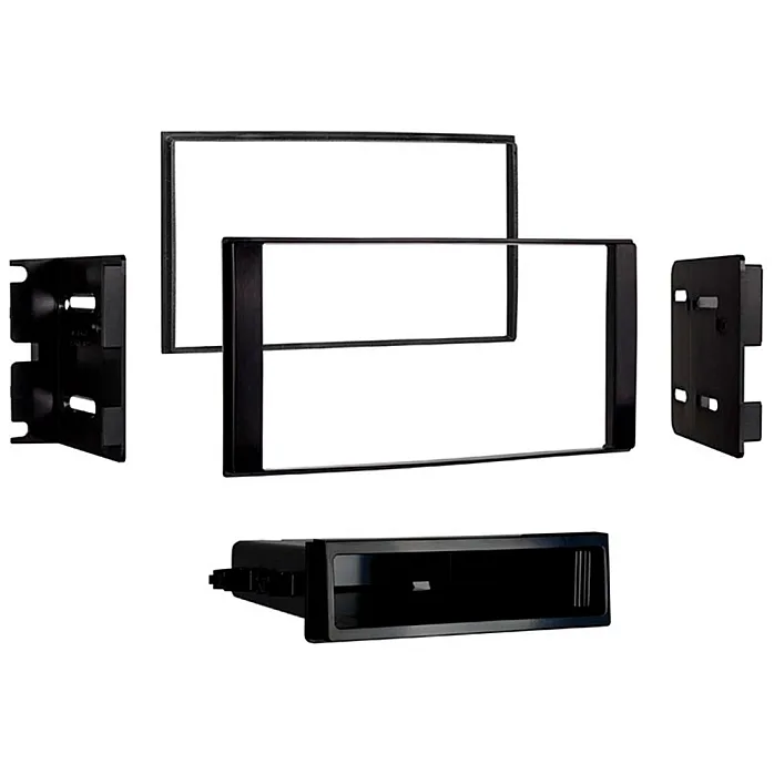 InCarTec 50-644 Chevrolet Single / Double Din Car Radio Fascia Adapter Panel (MATT BLACK)