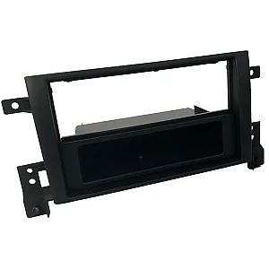 InCarTec 50-197 Suzuki Grand Vitara (2005-2015) Single Din Car Audio Fascia Adaptor (MATT BLACK)
