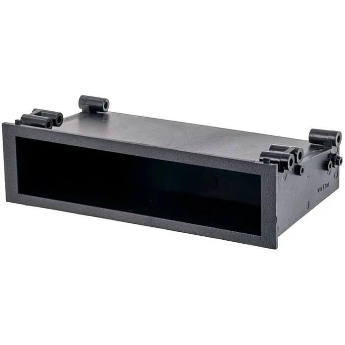 InCarTec 50-240 Toyota Single Din Car Audio Fascia Pocket (MATT BLACK)