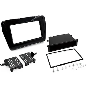 InCarTec 50-645 Suzuki Swift Single / Double Din Car Audio Fascia Adaptor Panel (GLOSS BLACK)