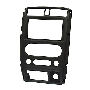 InCarTec 50-950 Suzuki Jimny Double Din Car Radio Fascia Adaptor Kit (MATT BLACK)