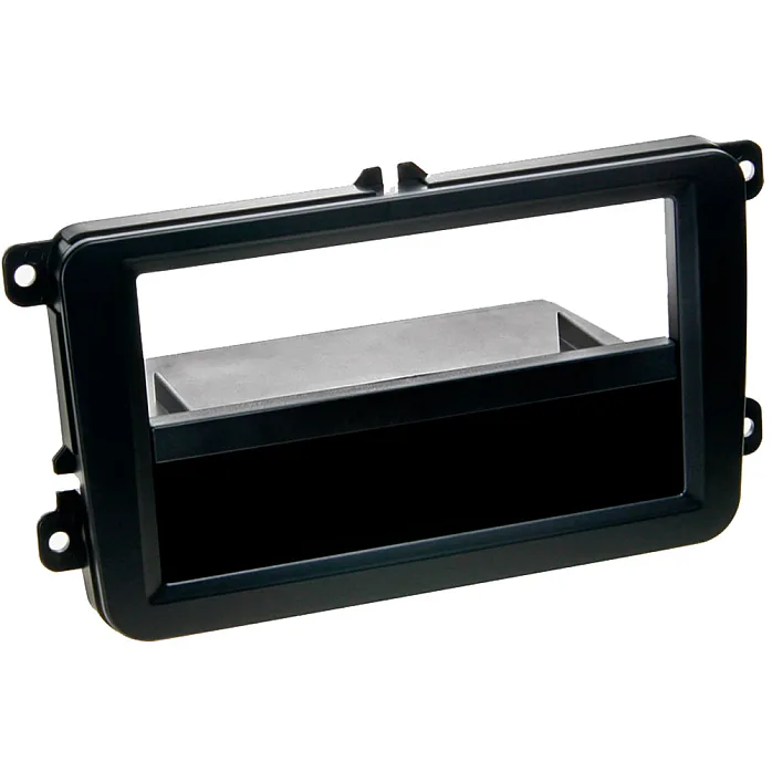 InCarTec 50-172-PRO Skoda Single / Double Din (FLUSH FIT) Car Audio Fascia Adapter (MATT BLACK)