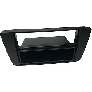 InCarTec 50-234 Skoda Octavia, Yeti Single Din Car Audio Fascia Adaptor Panel (MATT BLACK)