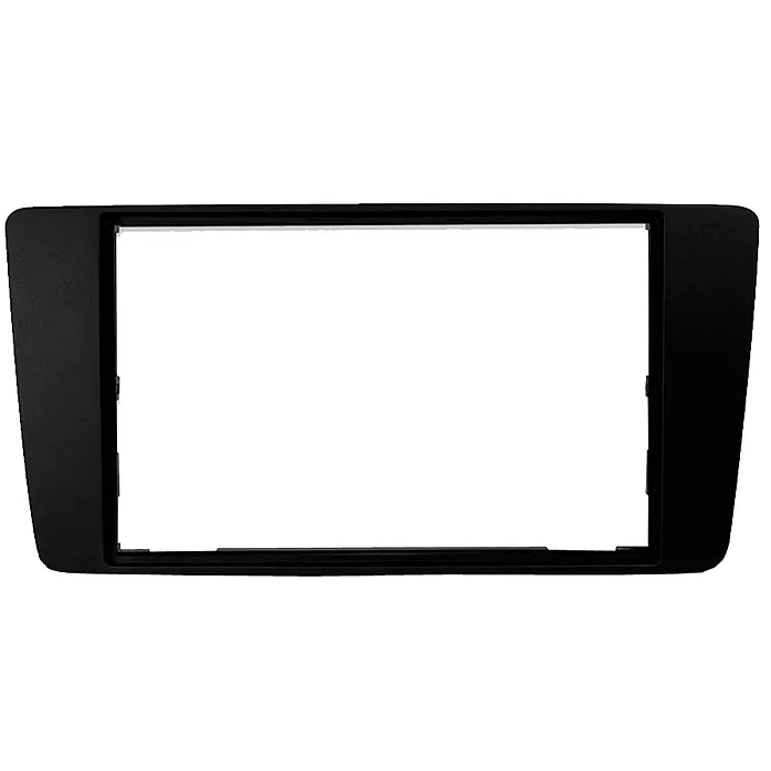 InCarTec 50-713 Skoda Octavia, Yeti Double Din Car Audio Fascia Adapter Panel (MATT BLACK)