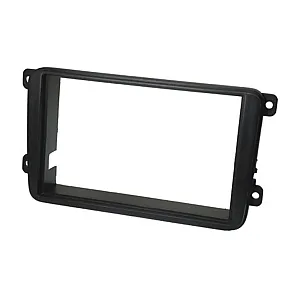 InCarTec 50-714 Seat Double Din Radio Fascia Adaptor Panel (MATT BLACK)