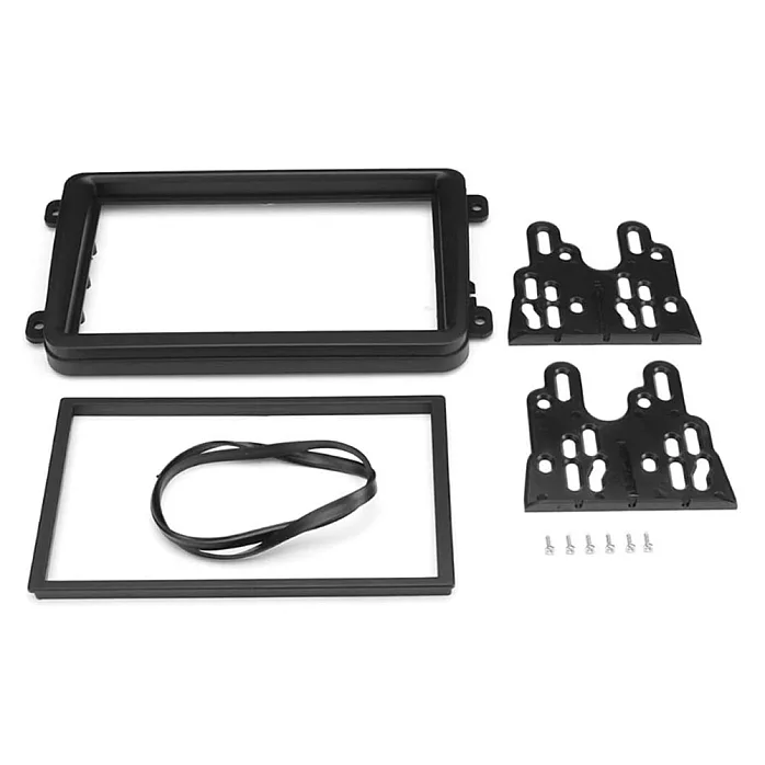 InCarTec 50-934 Skoda Rapid Double Din Car Radio Fascia Adapter Panel (MATT BLACK)