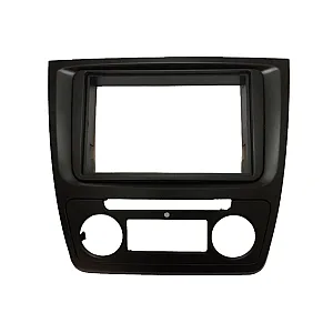InCarTec 50-935 Skoda Yeti Double Din Car Radio Fascia Adaptor Panel (AUTO AIR CON)