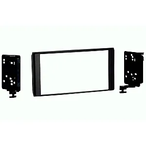 InCarTec 50-386 Subaru Impreza, XV Double Din Car Radio Fascia Panel (MATT BLACK)