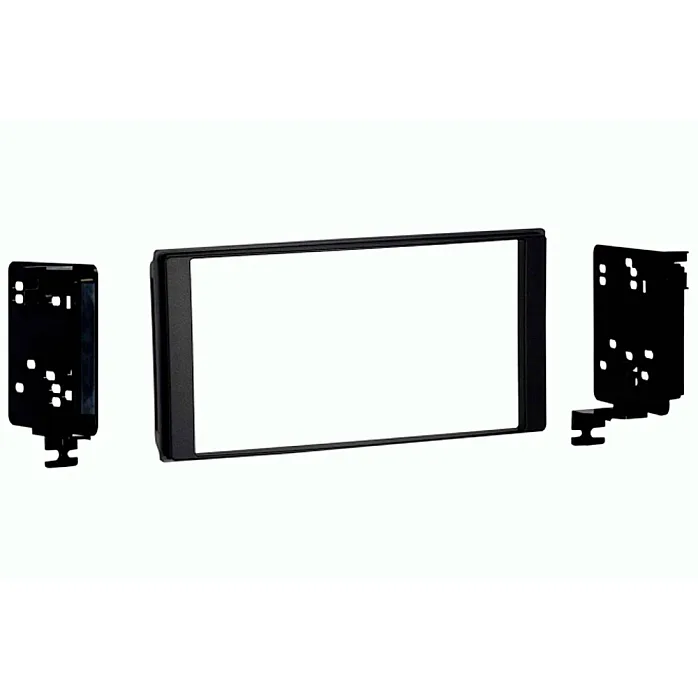 InCarTec 50-386 Subaru Impreza, XV Double Din Car Radio Fascia Panel (MATT BLACK)