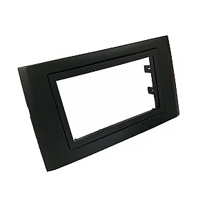 InCarTec 50-812 Volvo XC90 Double Din Car Audio Fascia Adaptor Panel (MATT BLACK)
