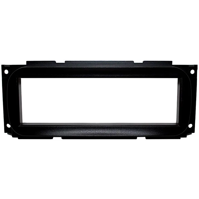 InCarTec 50-192 Chrysler Single Din Car Audio Fascia Adapter Panel (MATT BLACK)