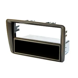 InCarTec 50-212 Fiat Panda Single/Double Din Car Audio Fascia Adaptor Panel (MATT BLACK)