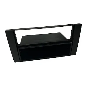 InCarTec 50-214 Ford Single/Double Din Car Audio Fascia Adaptor With Removable Pocket (MATT BLACK)