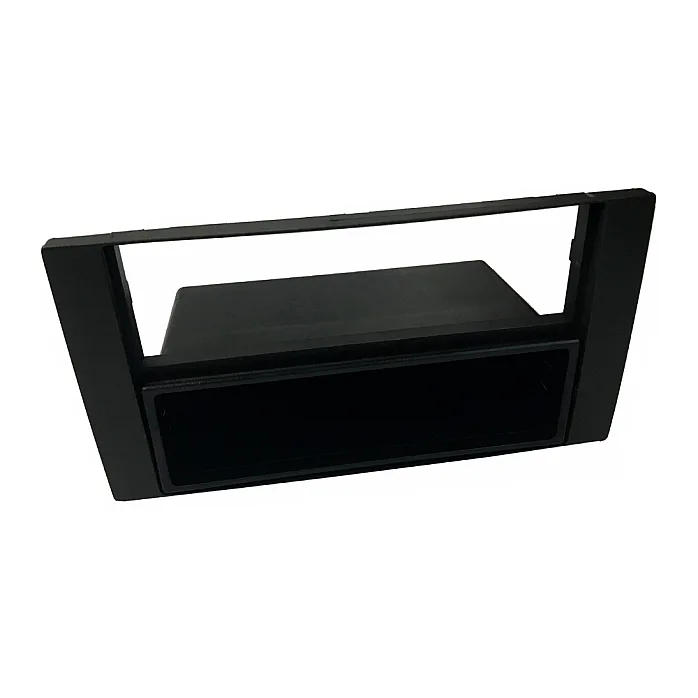 InCarTec 50-214 Ford Single/Double Din Car Audio Fascia Adaptor With Removable Pocket (MATT BLACK)