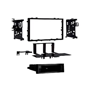InCarTec 50-215 Honda Single/Double Din Car Audio Fascia (MATT BLACK)