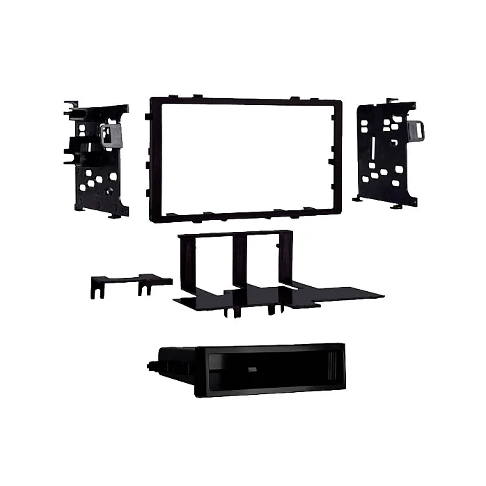 InCar Tec 50-215 Honda Single/Double Din Car Audio Fascia (MATT BLACK)