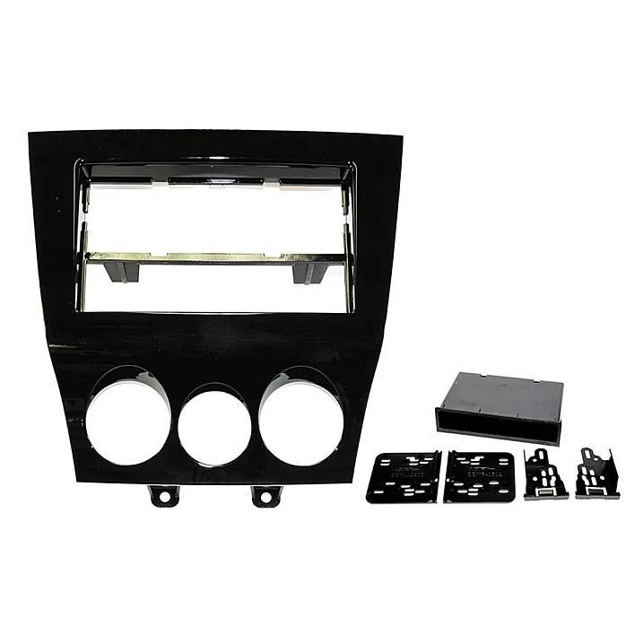 InCarTec 50-364/1 Mazda RX-8 2009-2011 Single / Double Din Car Audio Fascia Panel Kit (GLOSS BLACK)