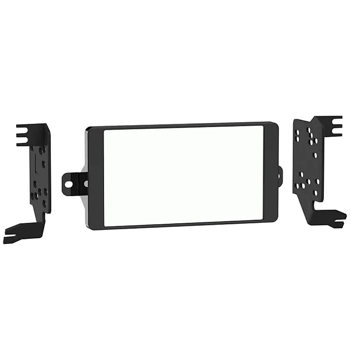 InCarTec 50-674 Mitsubishi Eclipse Cross Double Din Car Radio Fascia Adapter Panel (GLOSS BLACK)