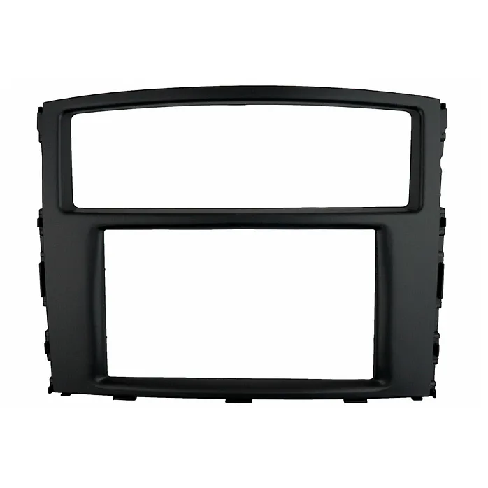 CT23MT23 Mitsubishi Shogun, Pajero Double Din Stereo Fascia Facia Adaptor Matt Black