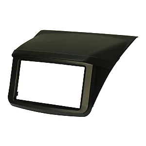 InCarTec 50-906 Mitsubishi L200 Double Din Car Radio Fascia Adaptor Panel (WITH DASH TOP DISPLAY)