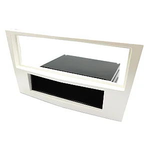 InCarTec 50-230/10 Vauxhall Single Din Car Audio Radio Fascia Adaptor (WHITE/ PEARL WHITE)