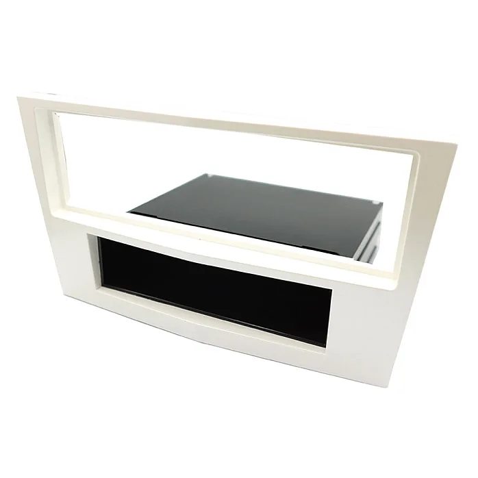 InCarTec 50-230/10 Vauxhall Single Din Car Audio Radio Fascia Adapter (WHITE/ PEARL WHITE)