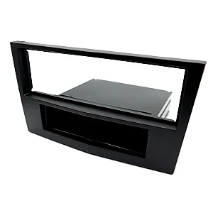 InCarTec 50-230 Vauxhall Single Din Car Audio Radio Fascia Adaptor (MATT BLACK/ ANTHRACITE)