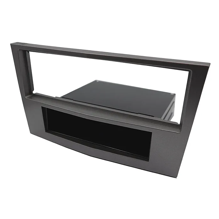 InCarTec 50-230/4 Vauxhall Single Din Car Audio Radio Fascia Adapter (DARK GREY/ CHARCOAL METALLIC)
