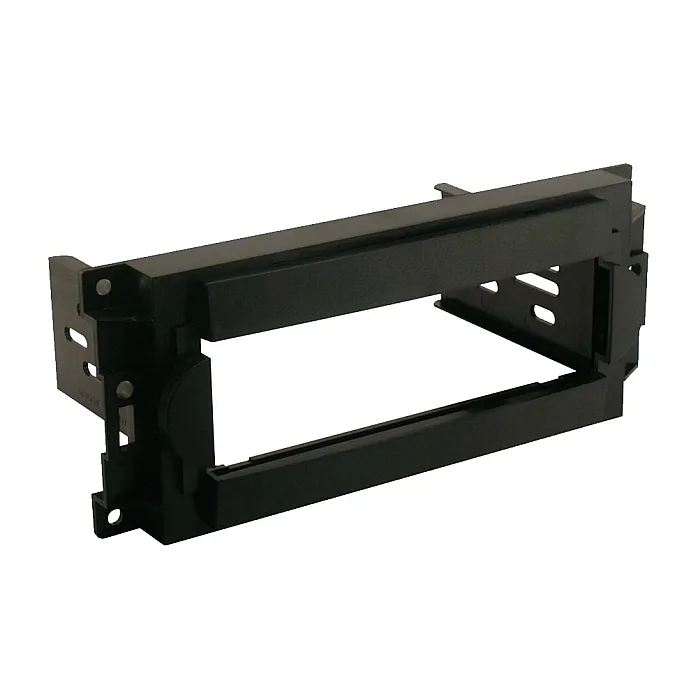 InCarTec 50-236 Chrysler Single Din Car Audio Fascia Adapter Panel (MATT BLACK)