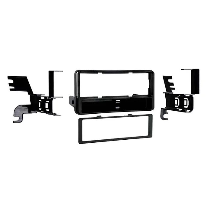InCarTec 50-375 Toyota IQ Single Din Car Radio Fascia Panel (MATT BLACK)