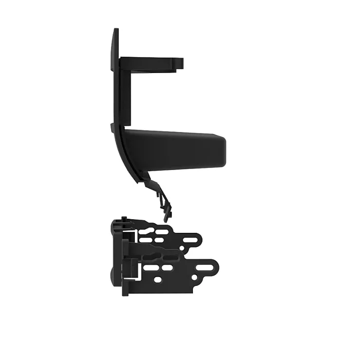 InCarTec 50-265 Honda Accord 2003-2008 Single Din Fascia Lower Dash Relocation Adaptor (MATT BLACK)