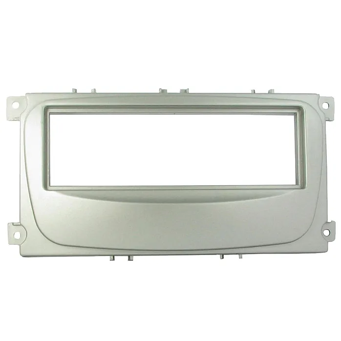 InCarTec 50-315/1 Ford (6000CD OVAL) Single Din Car Audio Fascia Without Pocket (SILVER)
