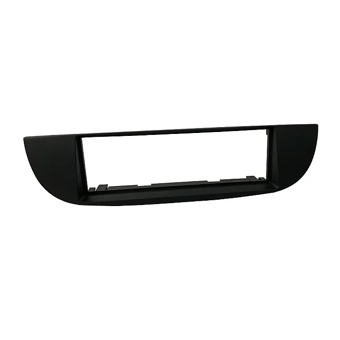 InCarTec 50-329 Abarth 500 (2008-2016) Single Din Car Audio Fascia Adaptor Panel (MATT BLACK)