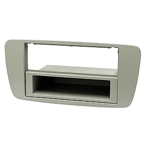 InCarTec 50-342/1 Seat Ibiza Single / Double Din Car Audio Fascia (LIGHT GREY)