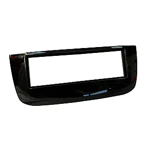 InCarTec 50-358 Abarth Punto Evo (2010-2015) Single Din Car Audio Fascia Adaptor Panel (PIANO BLACK)